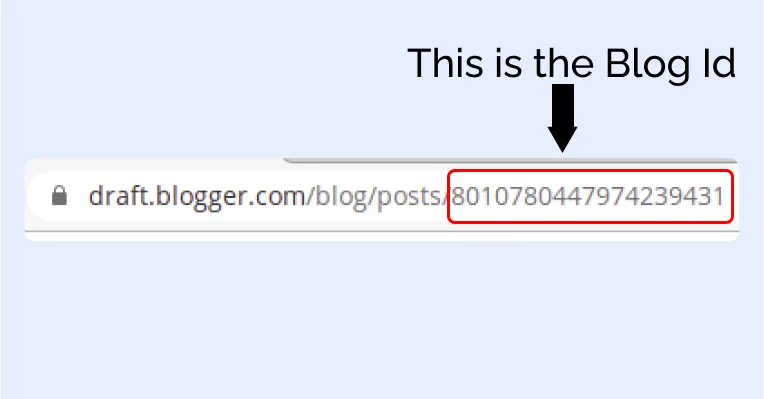 'Identify Blog Id'